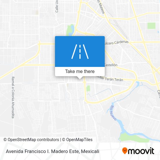 Avenida Francisco I. Madero Este map