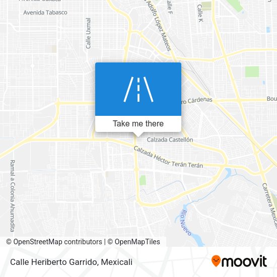 Calle Heriberto Garrido map