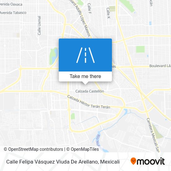 Calle Felipa Vásquez Viuda De Arellano map