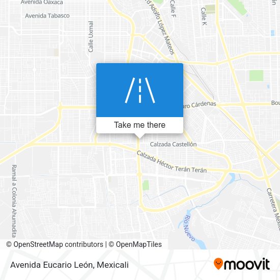 Mapa de Avenida Eucario León