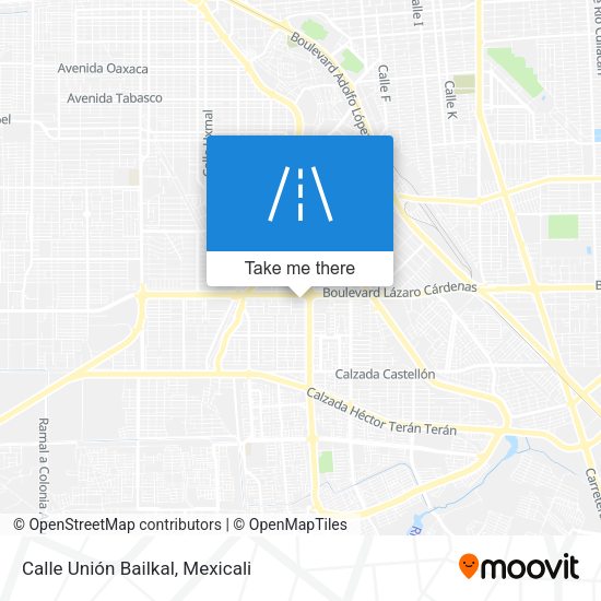 Calle Unión Bailkal map