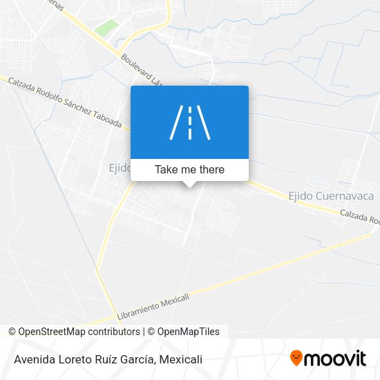 Avenida Loreto Ruíz García map