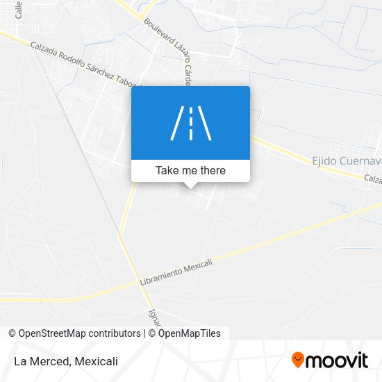 Mapa de La Merced