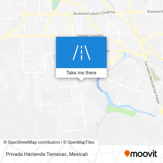 Privada Hacienda Temexac map