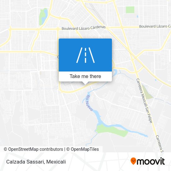 Mapa de Calzada Sassari