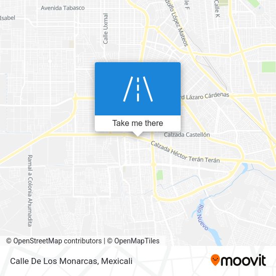 Calle De Los Monarcas map