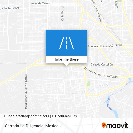 Cerrada La Diligencia map