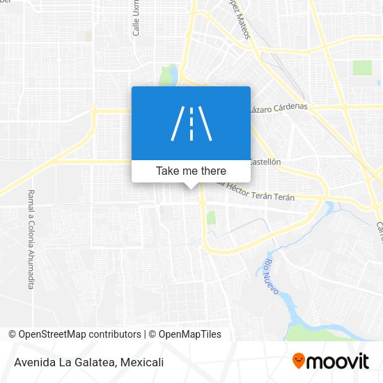 Mapa de Avenida La Galatea