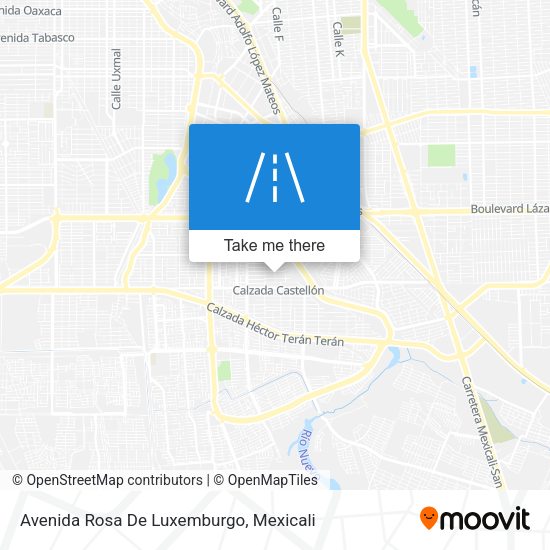 Avenida Rosa De Luxemburgo map