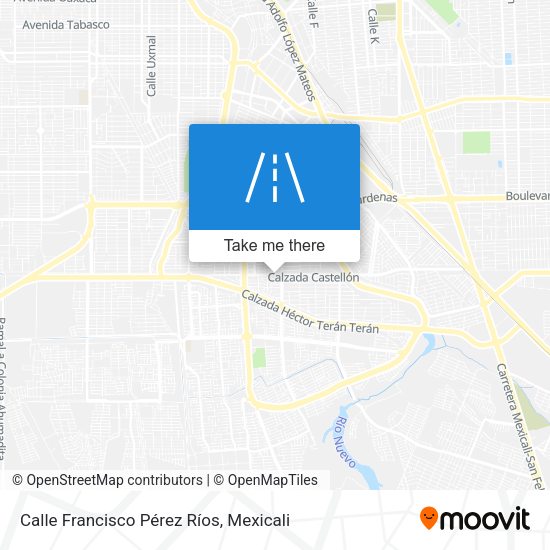 Mapa de Calle Francisco Pérez Ríos