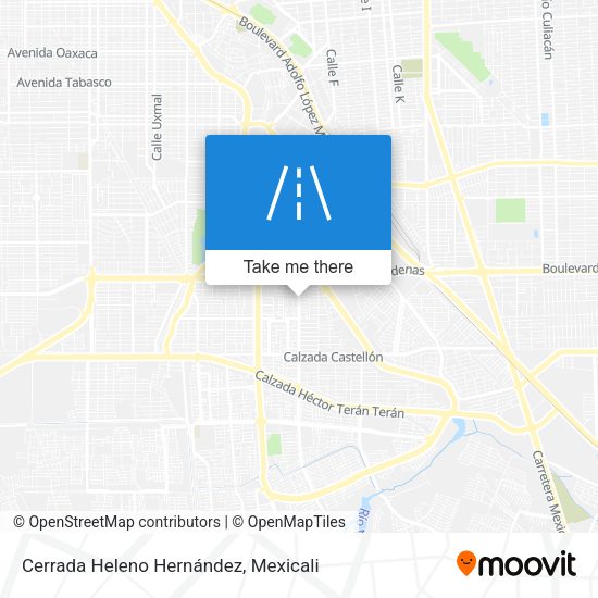 Cerrada Heleno Hernández map