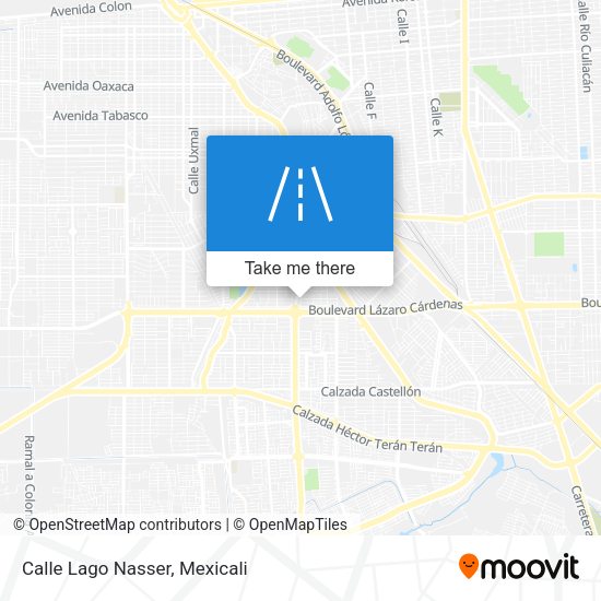 Mapa de Calle Lago Nasser