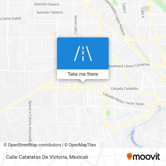 Calle Cataratas De Victoria map