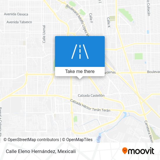 Calle Eleno Hernández map