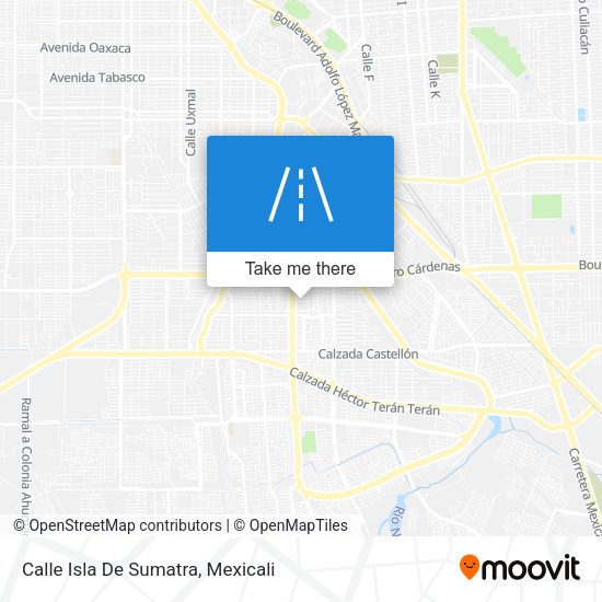 Calle Isla De Sumatra map