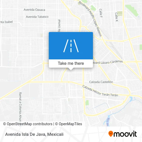 Avenida Isla De Java map