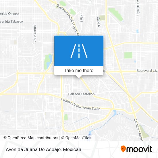 Avenida Juana De Asbaje map