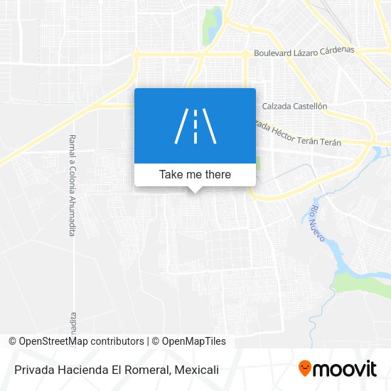 Privada Hacienda El Romeral map
