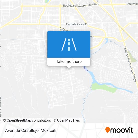 Mapa de Avenida Castillejo