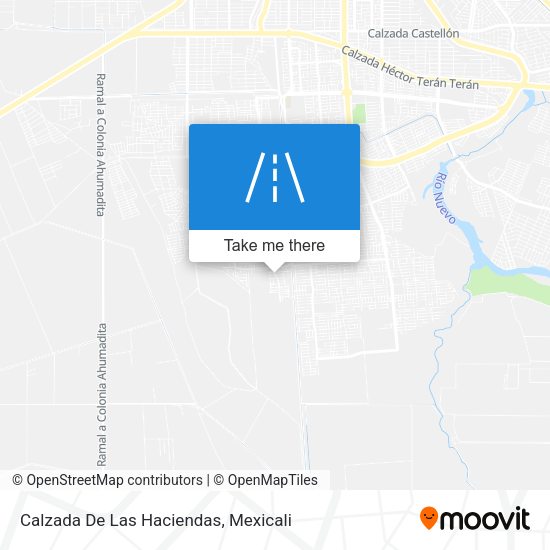 Mapa de Calzada De Las Haciendas
