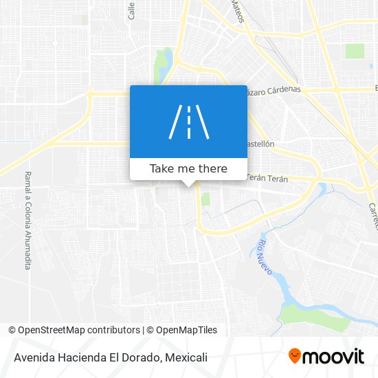 Avenida Hacienda El Dorado map