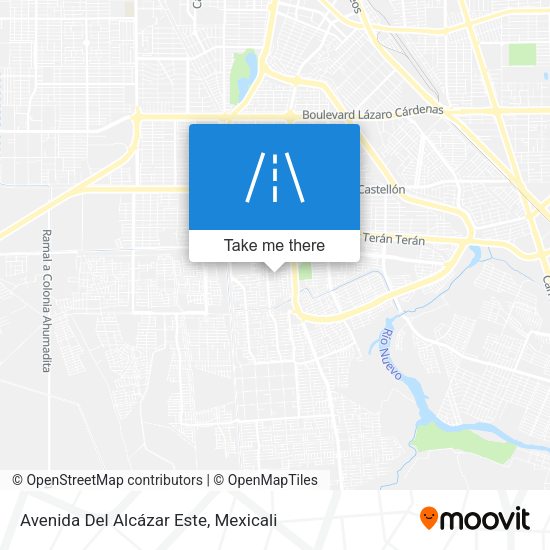 Avenida Del Alcázar Este map