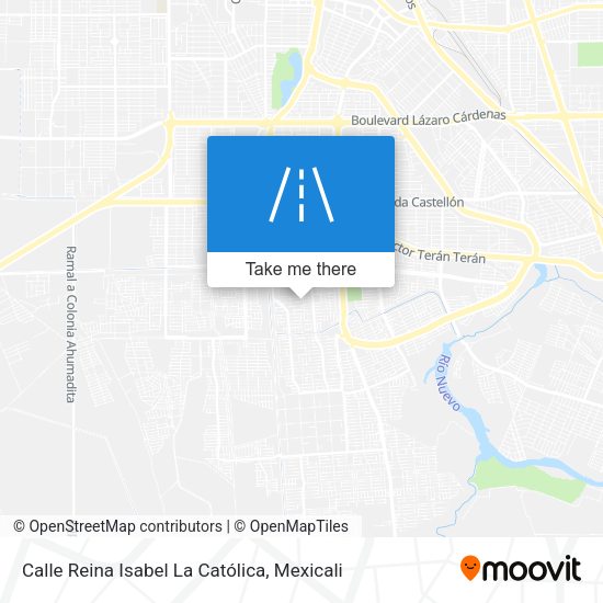 Calle Reina Isabel La Católica map