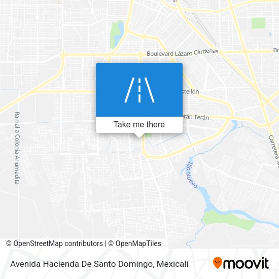 Avenida Hacienda De Santo Domingo map