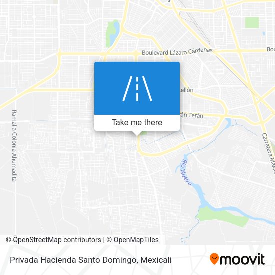 Privada Hacienda Santo Domingo map