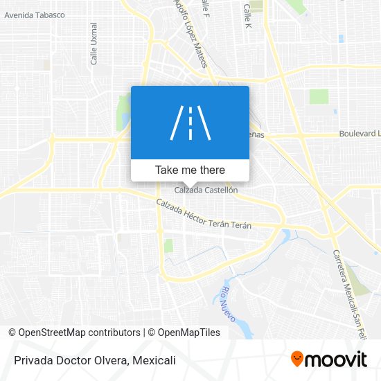 Mapa de Privada Doctor Olvera