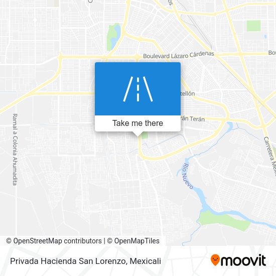 Mapa de Privada Hacienda San Lorenzo