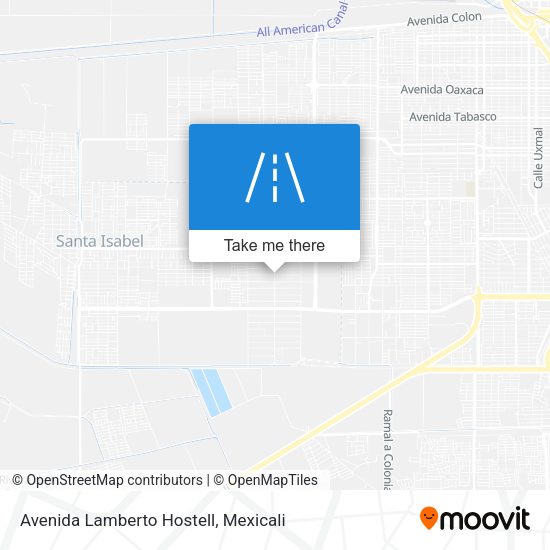 Avenida Lamberto Hostell map