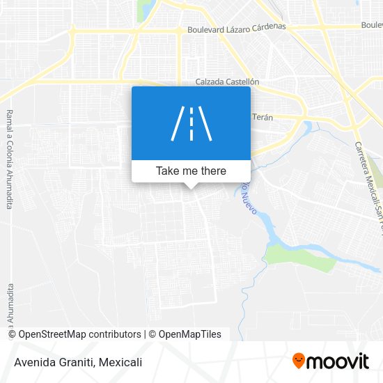 Mapa de Avenida Graniti