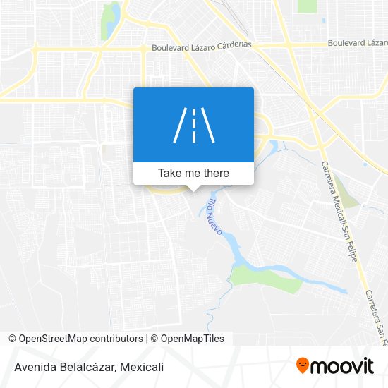 Avenida Belalcázar map