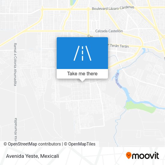 Mapa de Avenida Yeste
