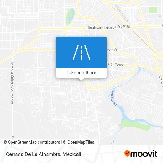 Mapa de Cerrada De La Alhambra