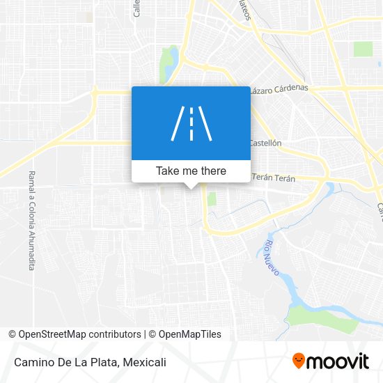 Mapa de Camino De La Plata