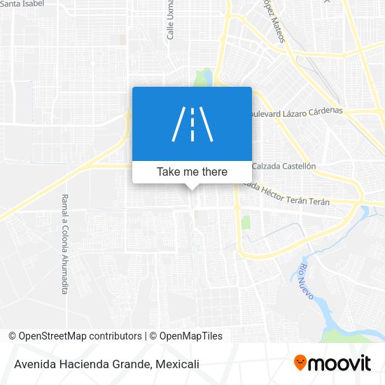 Avenida Hacienda Grande map