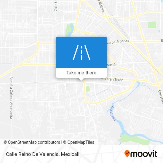 Calle Reino De Valencia map