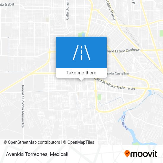Mapa de Avenida Torreones