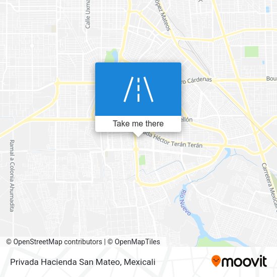 Privada Hacienda San Mateo map