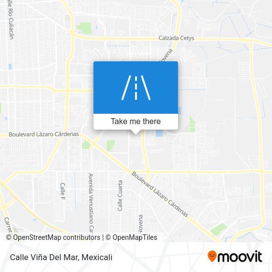 Calle Viña Del Mar map