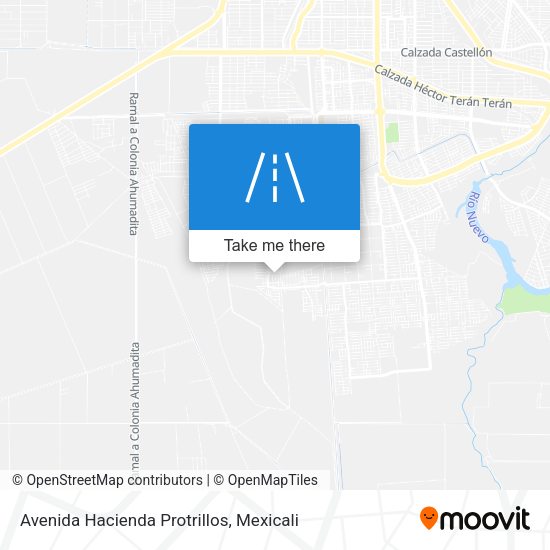 Avenida Hacienda Protrillos map