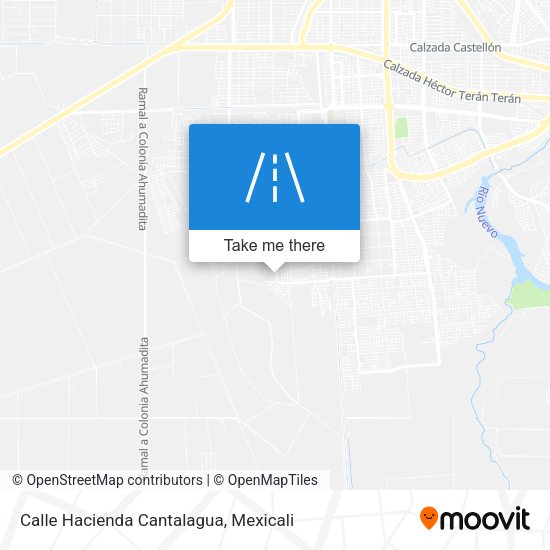 Mapa de Calle Hacienda Cantalagua
