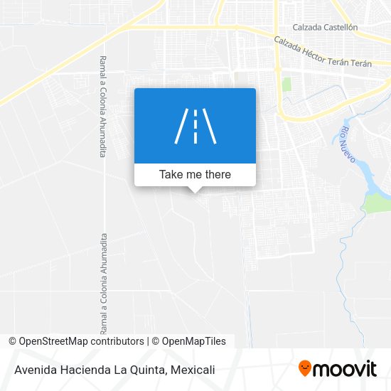 Avenida Hacienda La Quinta map