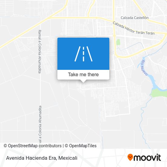 Avenida Hacienda Era map