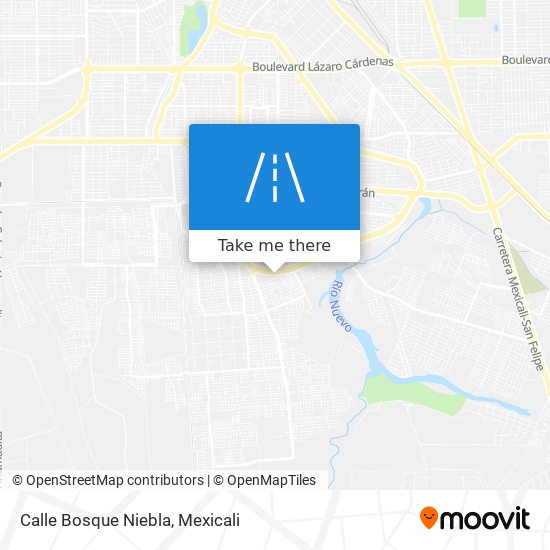 Calle Bosque Niebla map