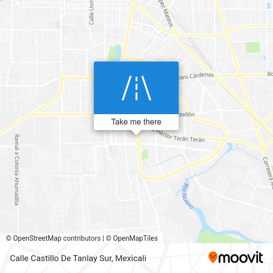 Mapa de Calle Castillo De Tanlay Sur