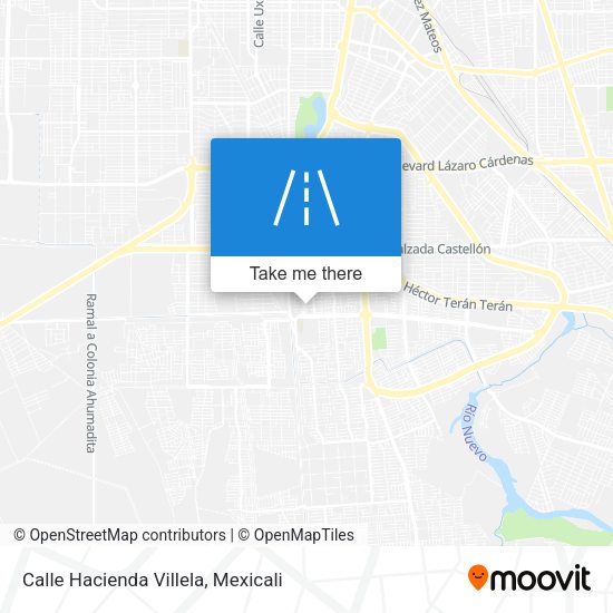 Calle Hacienda Villela map