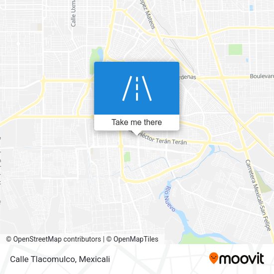 Mapa de Calle Tlacomulco